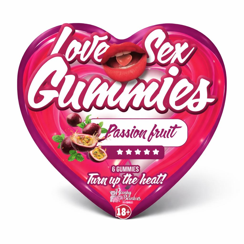 Love Sex Gummies – Passion Fruit 💜🥭